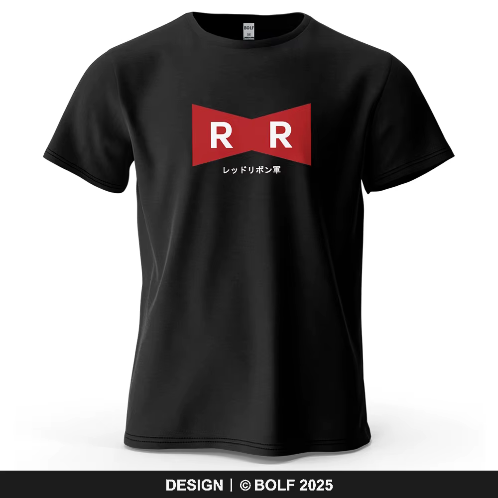 T-shirt imprimé Red Ribbon Army pour hommes