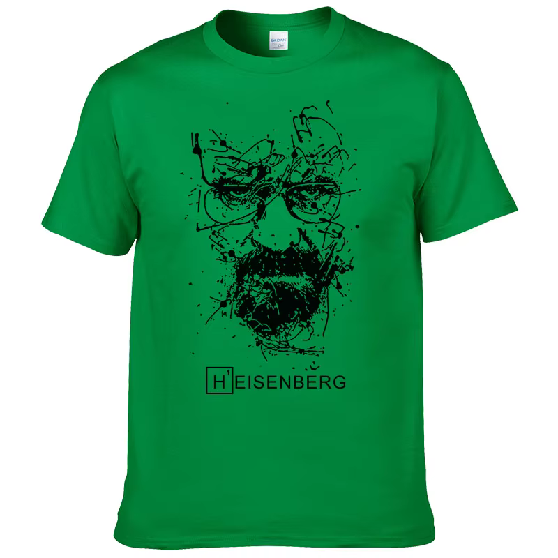 2024 nouvelle mode Breaking Bad T-shirts hommes Heisenberg Camisetas Hombre