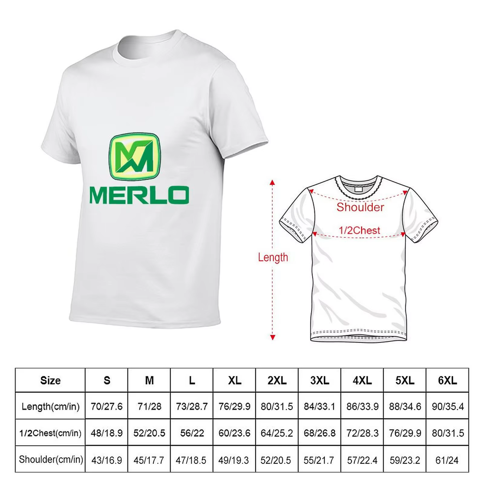 T-shirt avec logo Merlo