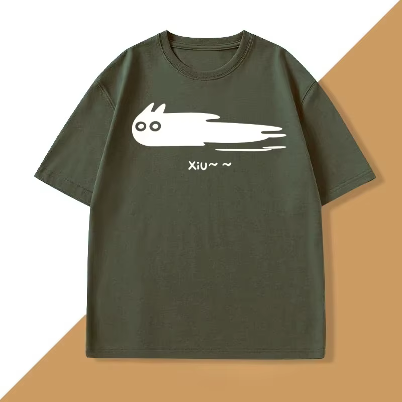 T-shirt drôle avec motif de chat pour hommes et femmes