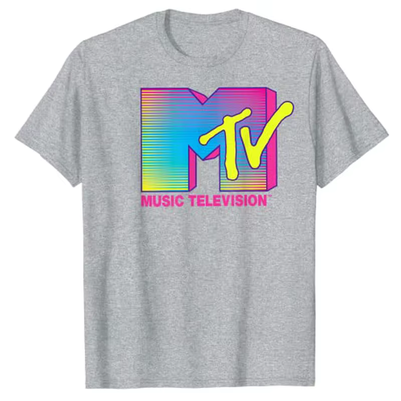 MTV – T-Shirt à manches courtes pour hommes