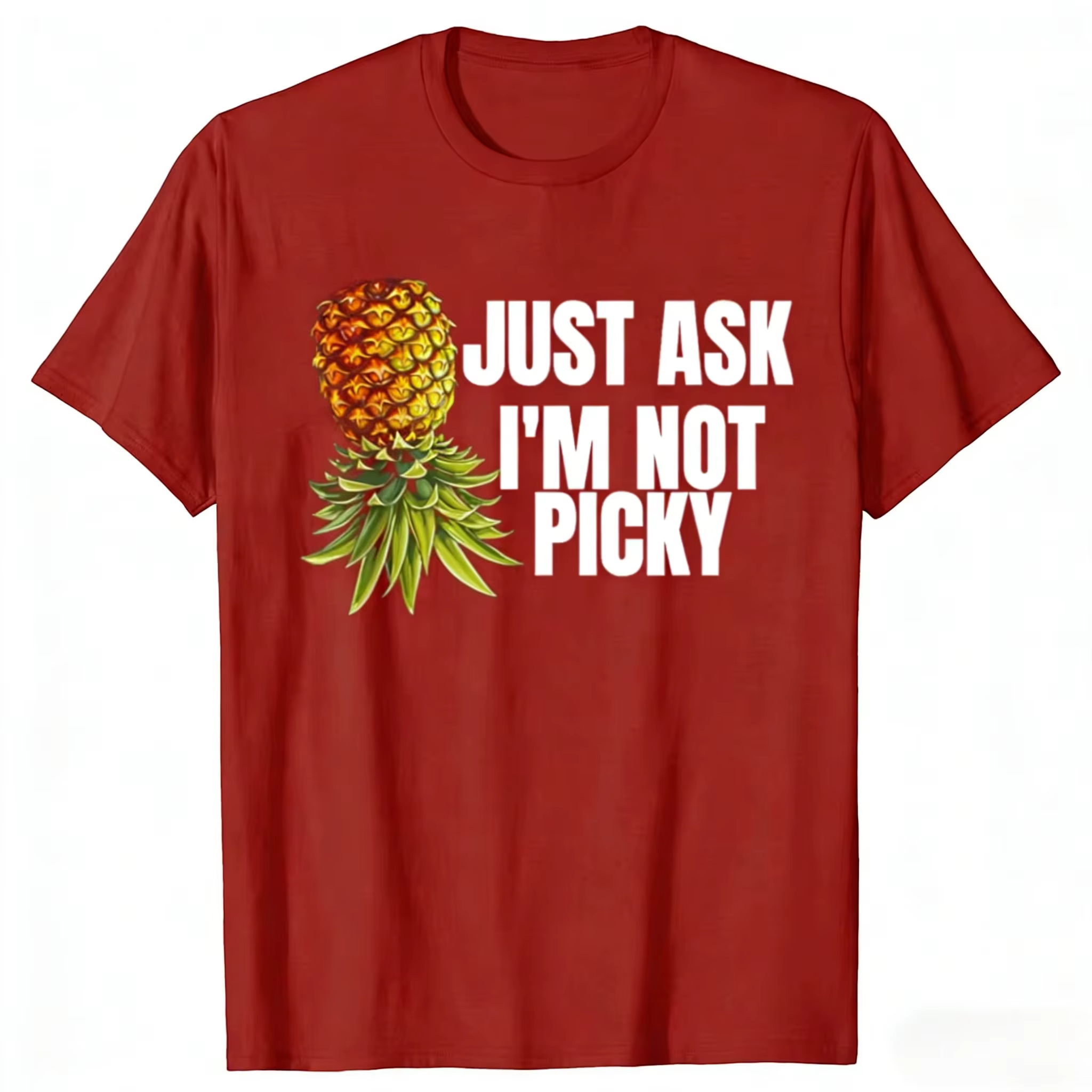 T-shirts graphiques amusants à l'effigie d'un ananas à l'envers pour hommes et femmes