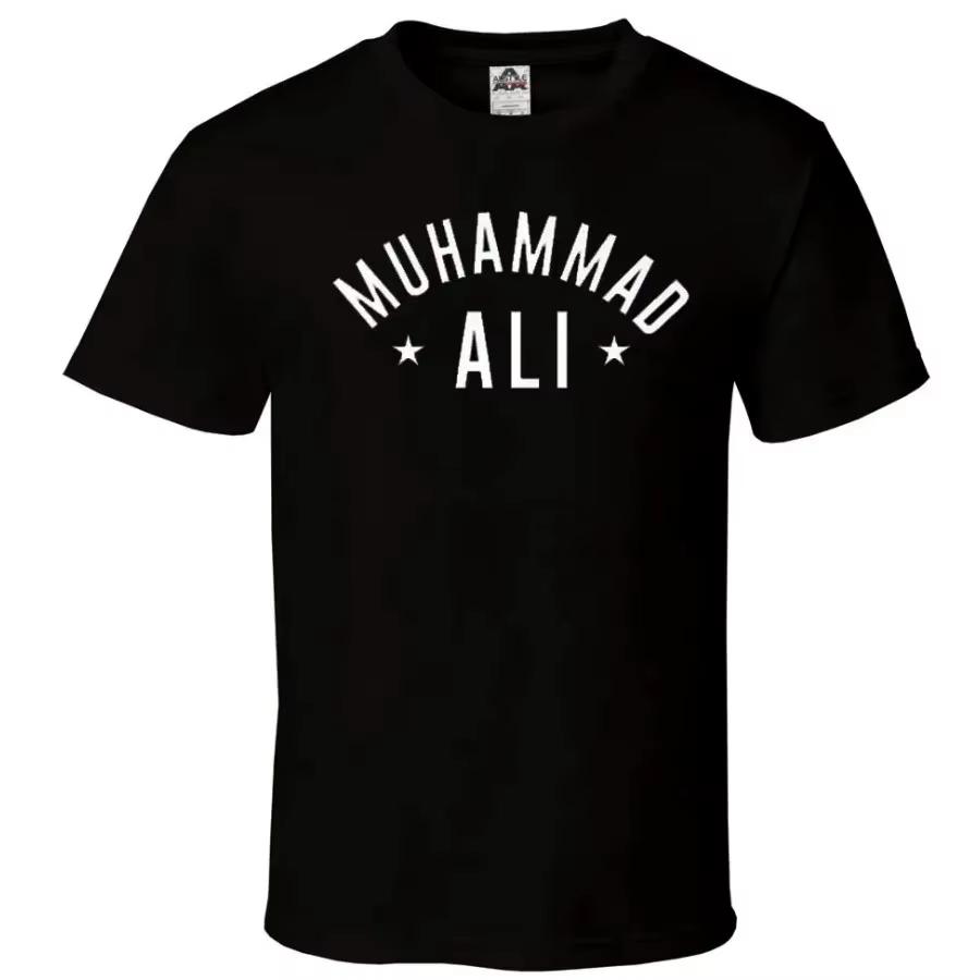 Heavyweight Muhammad Ali Fans de boxe T-Shirt 100% coton col rond été à manches courtes décontracté hommes