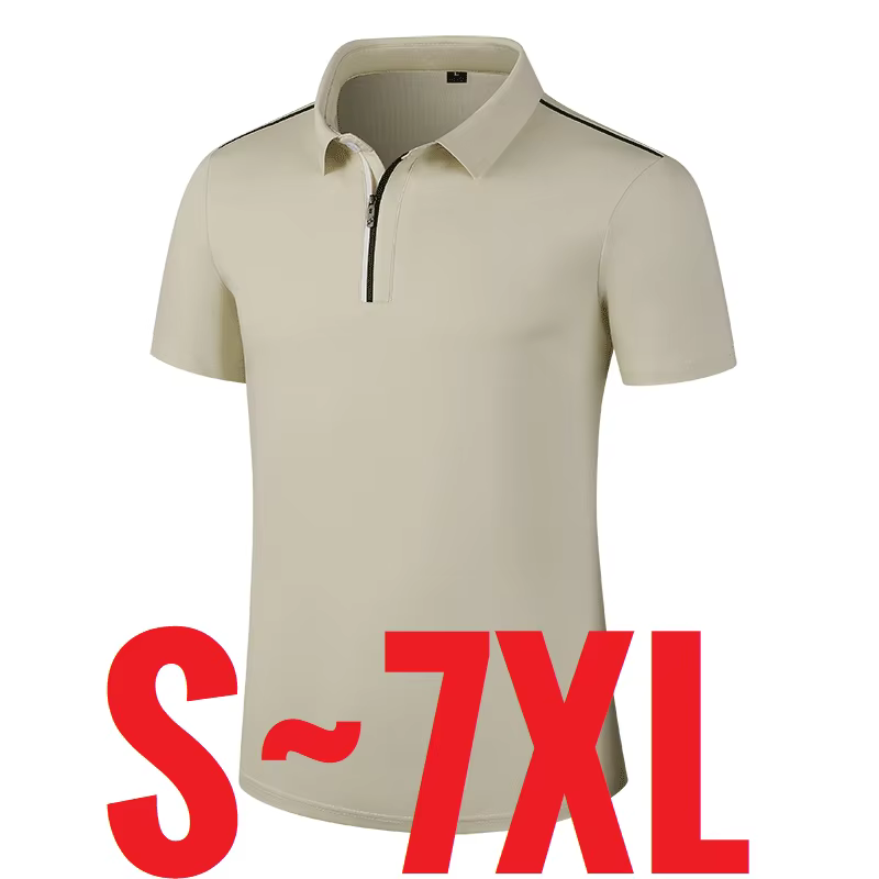 Polo à manches courtes et col rabattu pour homme