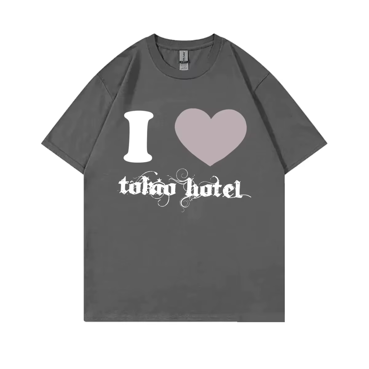 T-shirt graphique I Love Tokio Hotel pour hommes et femmes, t-shirt d'été Hip Hop Punk Gothic pour femmes, t-shirt rock vintage surdimensionné à manches courtes