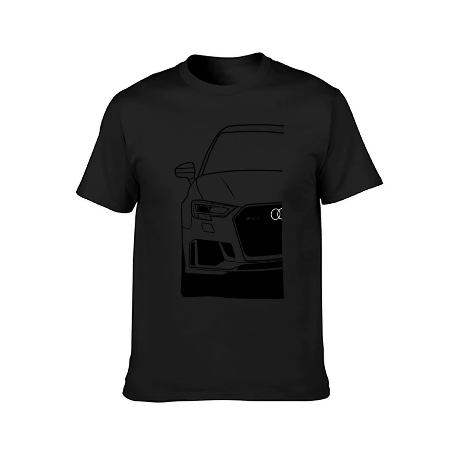 T-Shirt RS3 8V pour homme, vêtement kawaii, ajusté, nouvelle édition