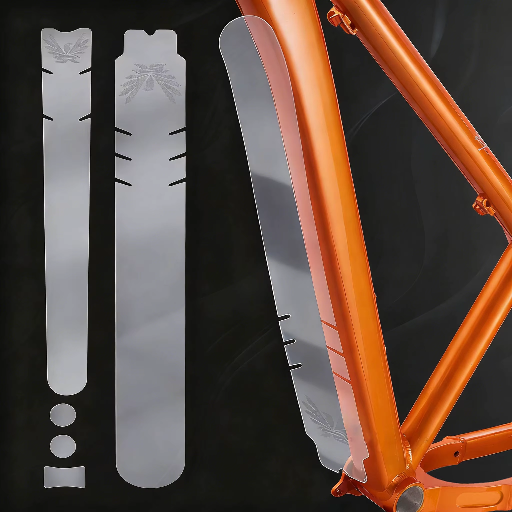 Autocollants de Protection de cadre de vélo en PVC