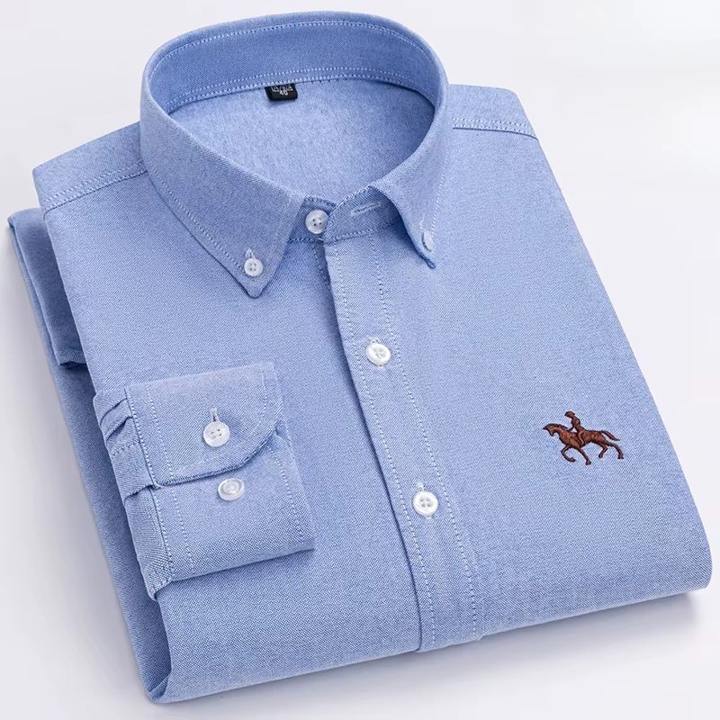 Oxford – chemises à manches longues pour hommes