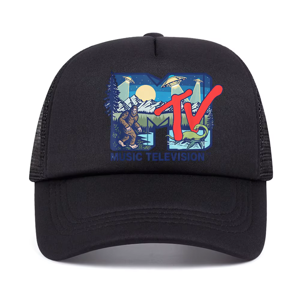 Casquette de baseball unisexe Rock Hip Hop Tv