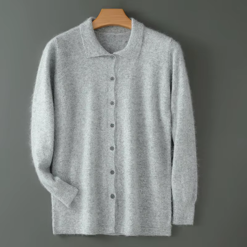Maillard-Pull à col polo pour homme