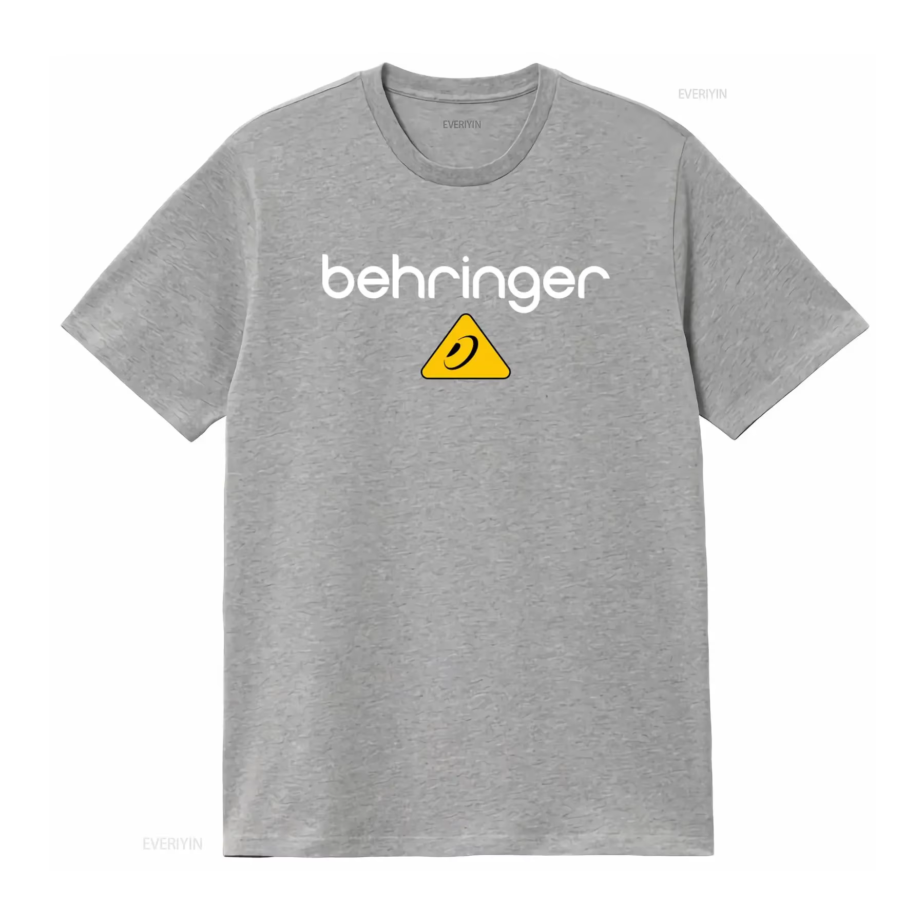 T-shirt en coton épais pour homme avec logo Behringer