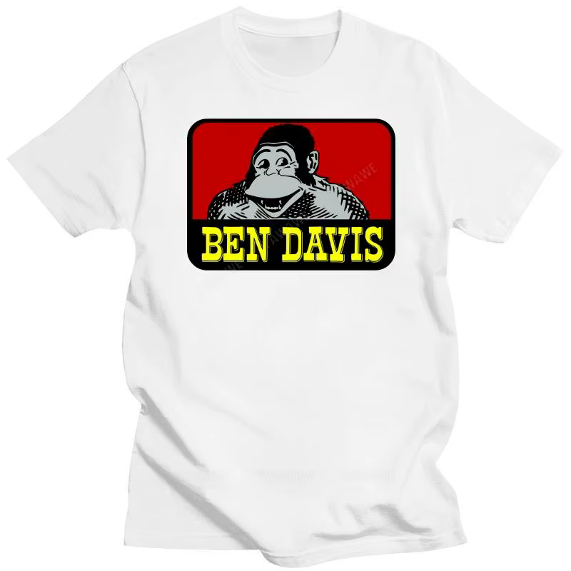 BEN DAVIS-Haut de marque vintage à manches courtes pour hommes