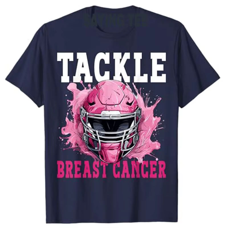 T-shirt à manches courtes pour la sensibilisation au cancer du sein pour garçons