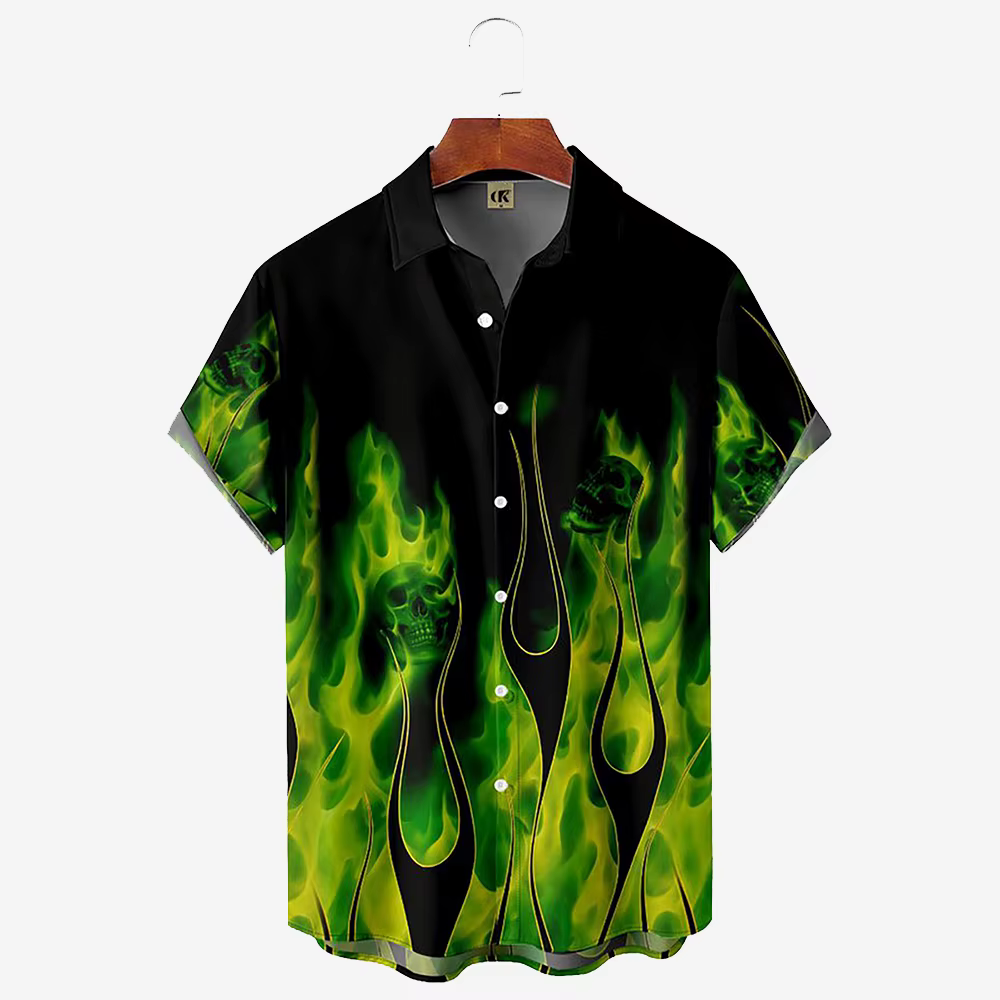 Chemises pour hommes Flame