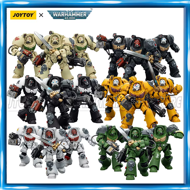 Figurines d'action JOYTOY 1/18 Warhammer 40K Terminator Squad