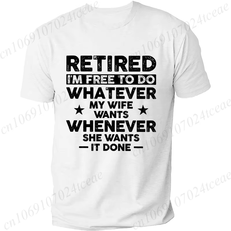 T-shirt de retraite drôle pour hommes