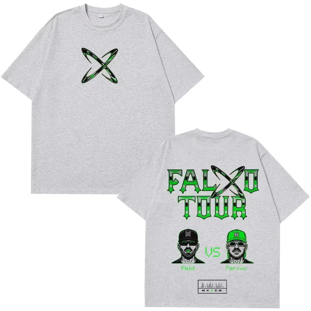 T-shirts imprimés Rapper Feid Ferxxo Tour 2026 pour hommes et femmes