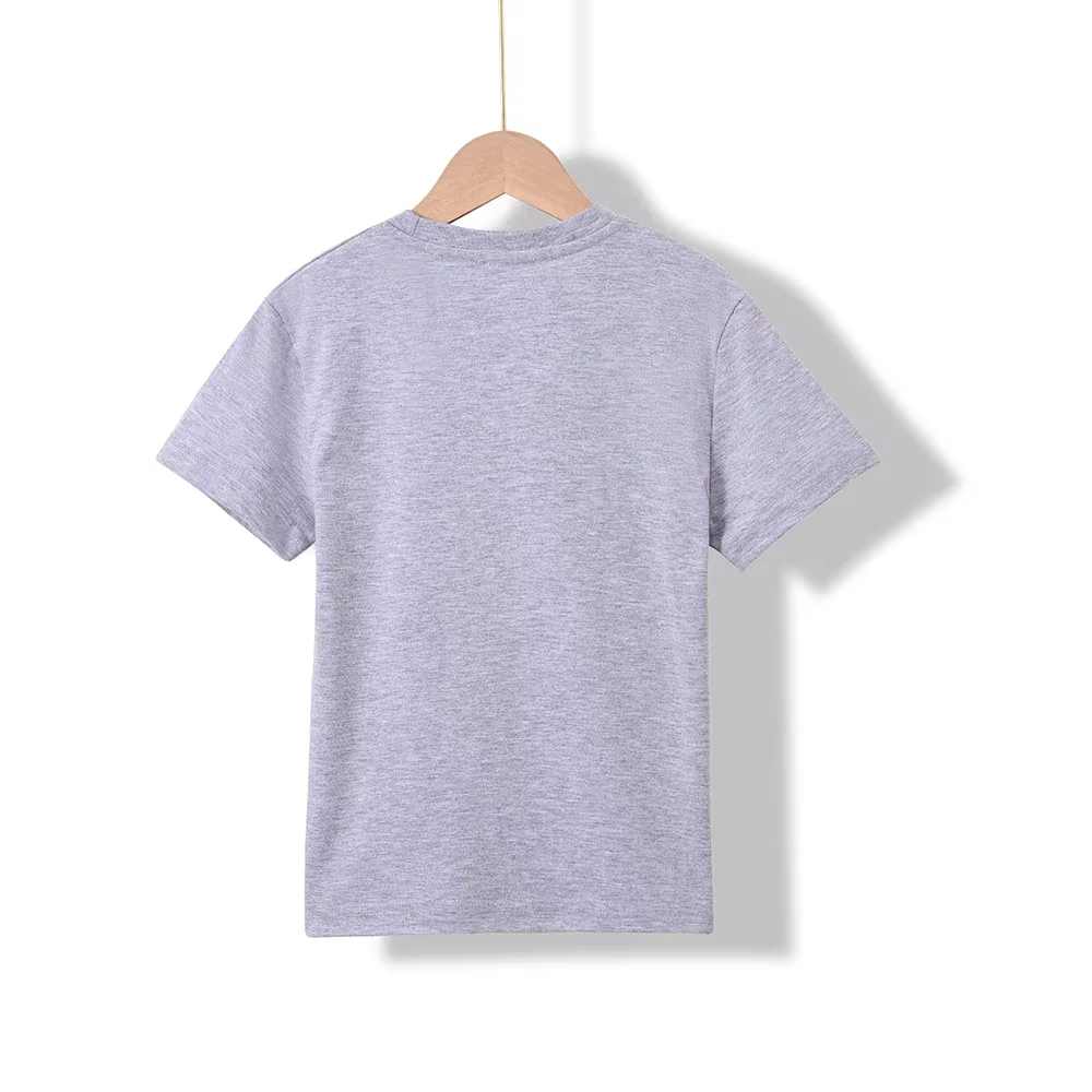 T-shirt personnalisé 100% pur coton pour enfants