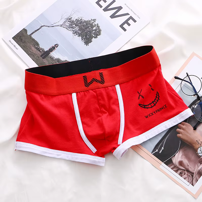 Hommes Boxer Shorts mode poche renflement caleçon mâle lettre imprimé Calzoncillo Hombre respirant sport coton Boxer Homme