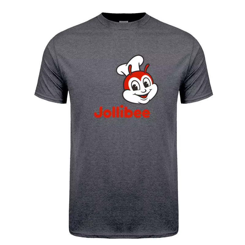 Jollibee t-shirt été hommes coton à manches courtes T-shirts drôle