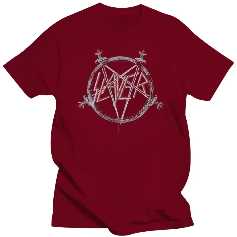 T-Shirt avec Logo Pentagramme Slayer
