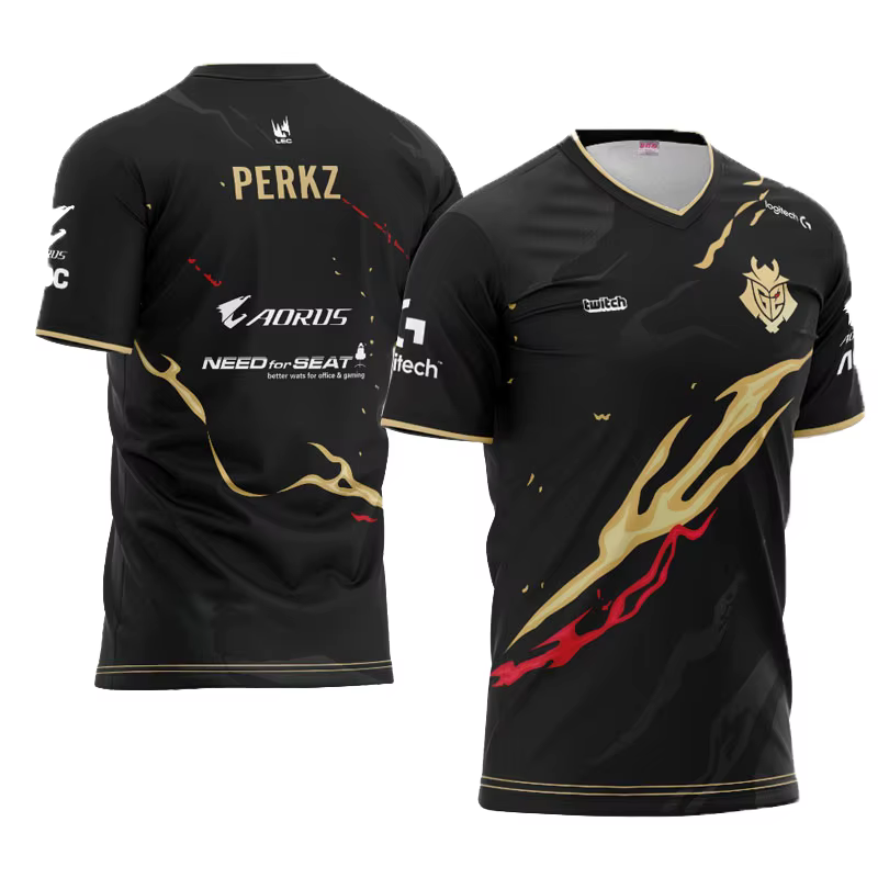 Nouveau T-shirt d'été G2 Esports Game LOL CSGO Essentials pour femmes
