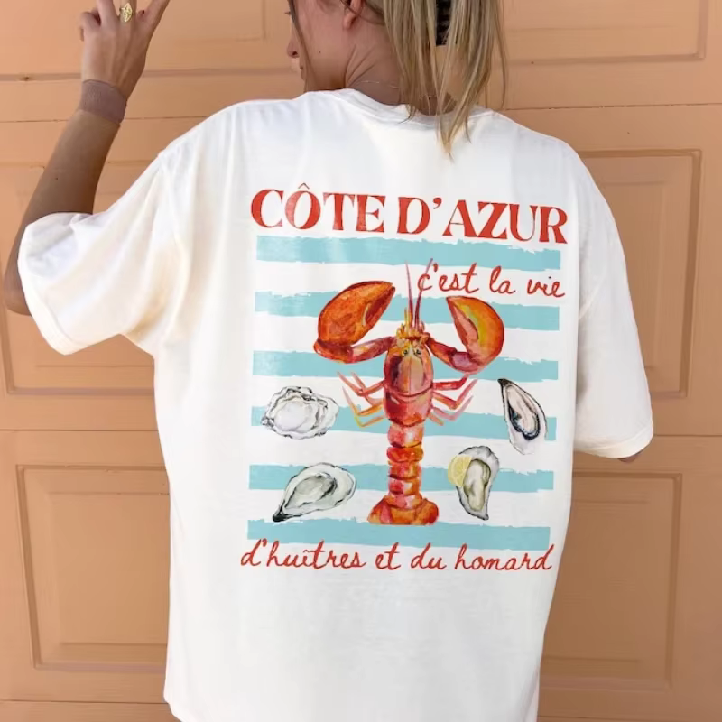 Cote D'Azur Chemise Riviera française