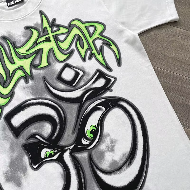 T-shirt à manches courtes avec imprimé graffiti Reach Your Inner Peace de HellStar Studios