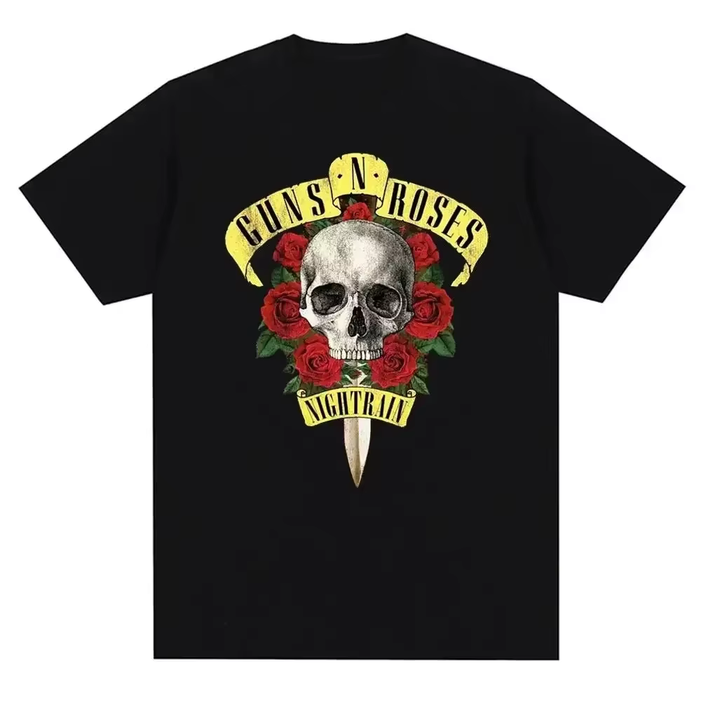 T-shirt à imprimé graphique Guns N Roses
