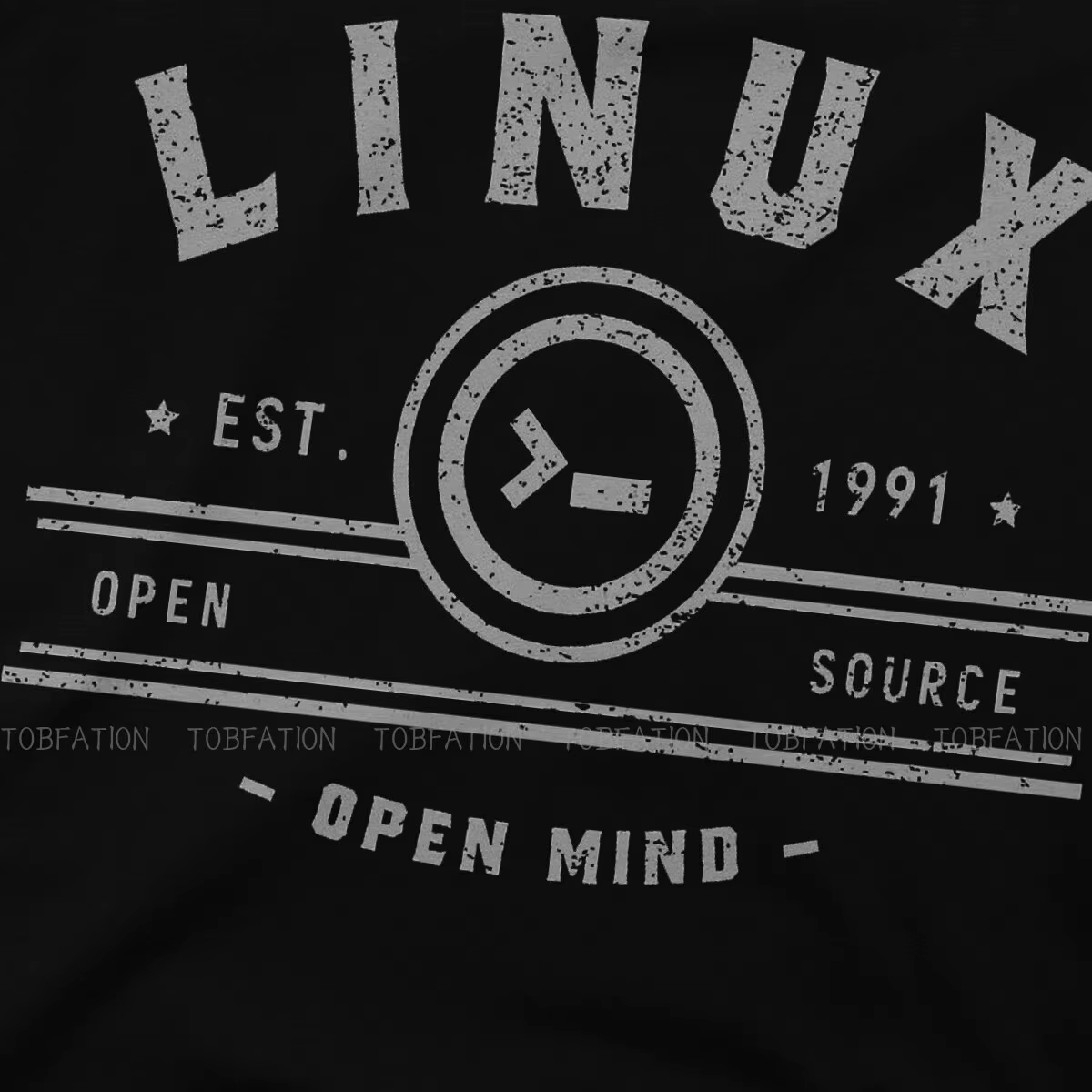 T-shirt Linux exclusif T-shirt homme décontracté
