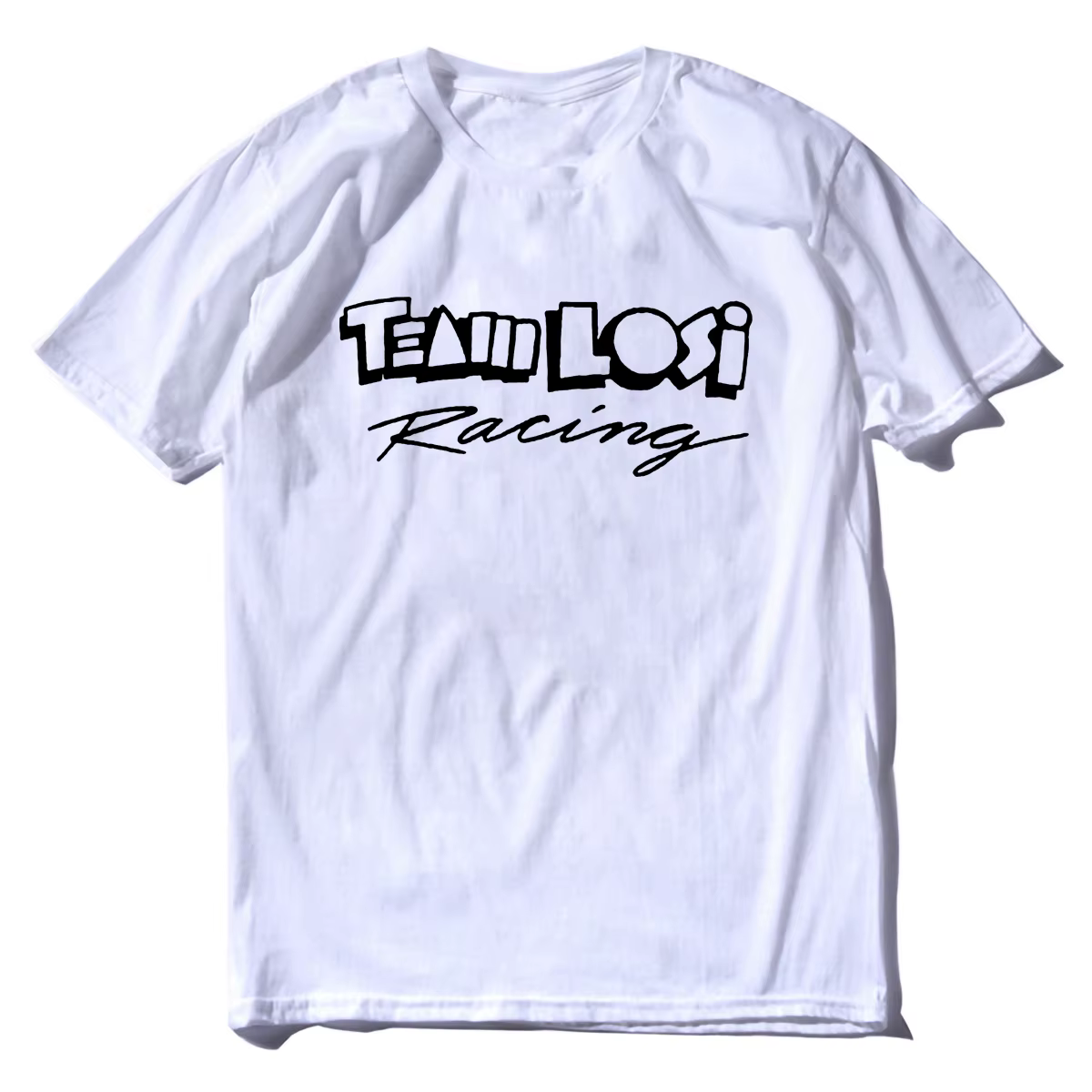 Nouveau Team Losi Racing (contour blanc) T-Shirt à manches courtes vêtements mignons