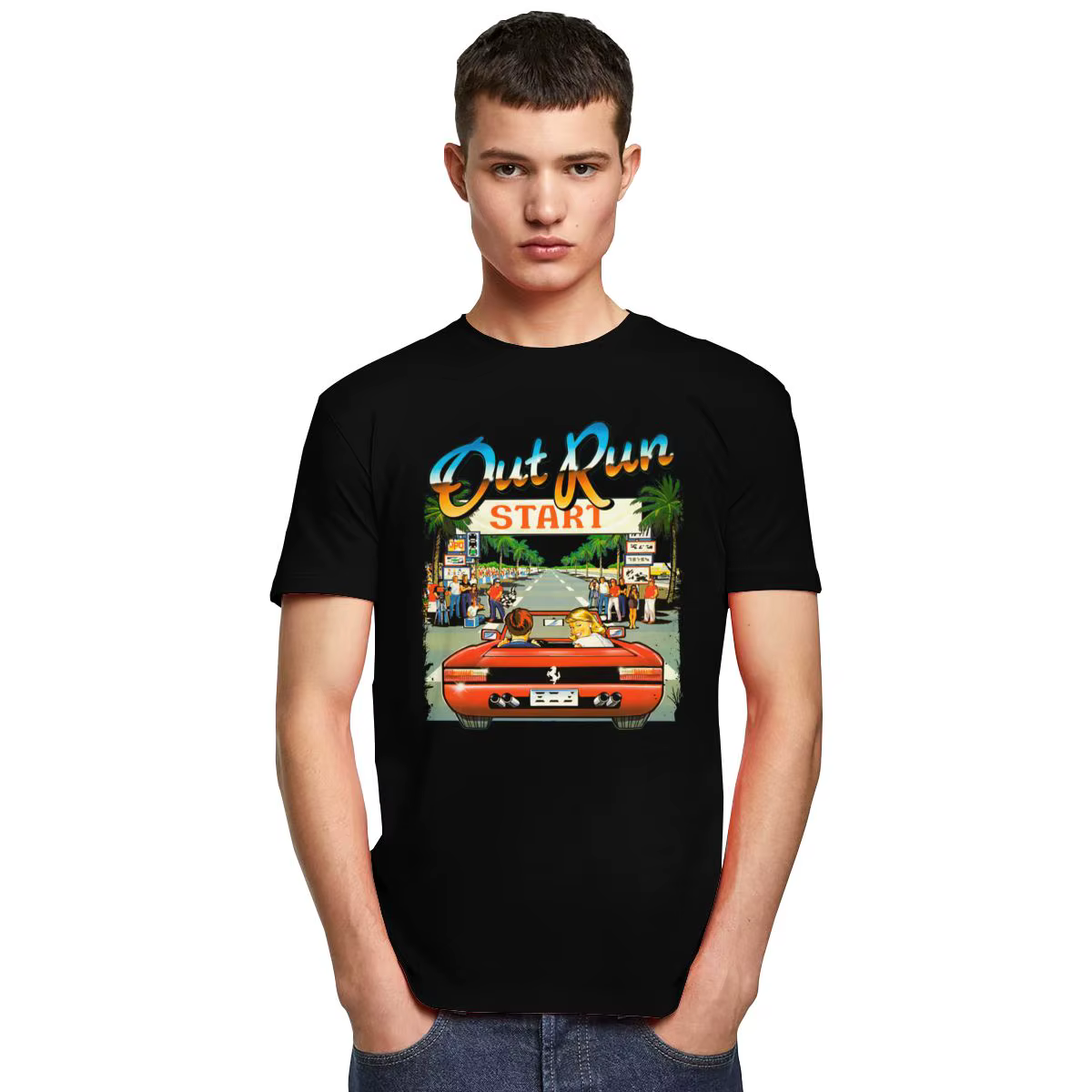 T-shirt manches courtes pour hommes