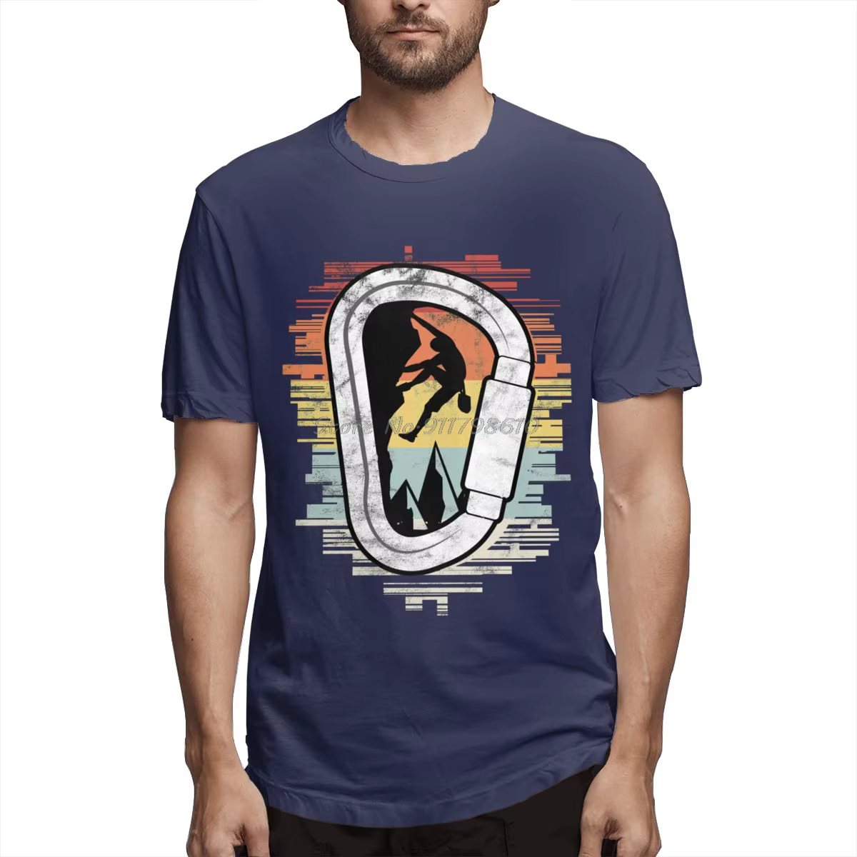 Escalade Vintage rétro T-shirt drôle