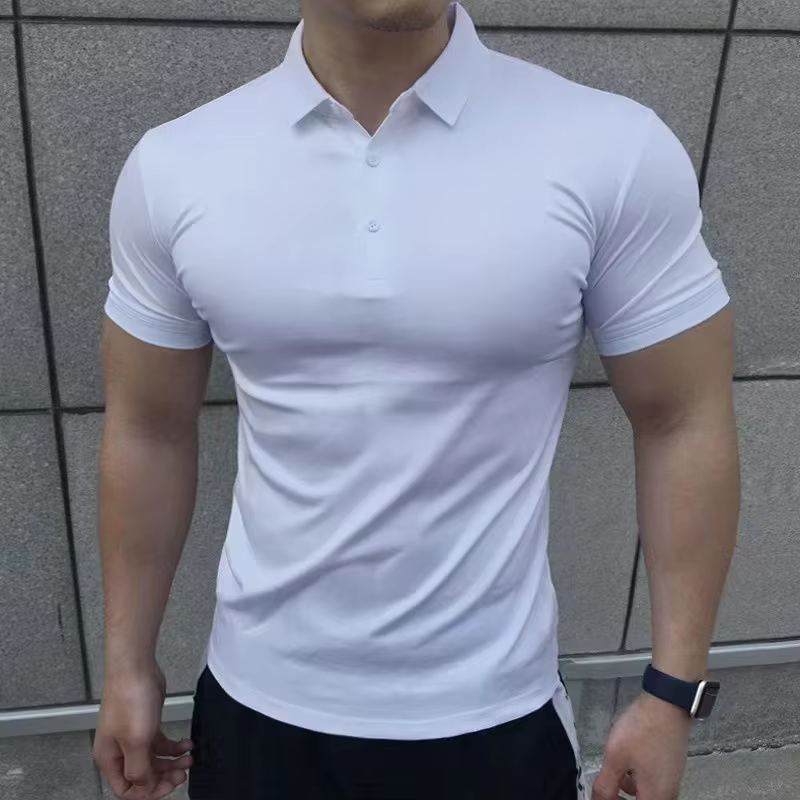 Polo Slim pour Homme avec Col