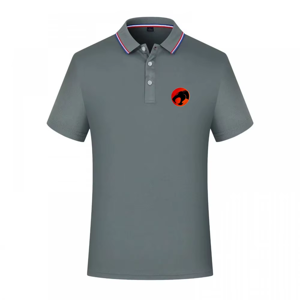 Polo à manches courtes avec logo Thundercats pour hommes