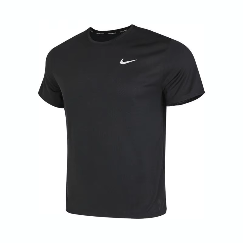 NIKE T-shirt à manches courtes AS M NK DF UV MILER pour hommes, sport et loisirs, DV9316-010