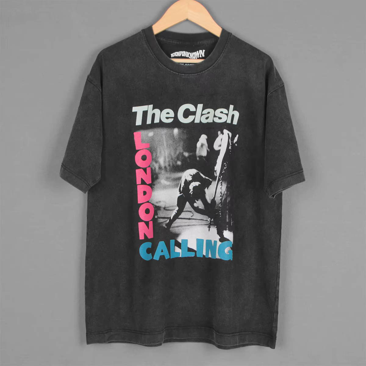 T-Shirt The Clash London Calling Punk New Wave Sex Pistols Ramones The Damned