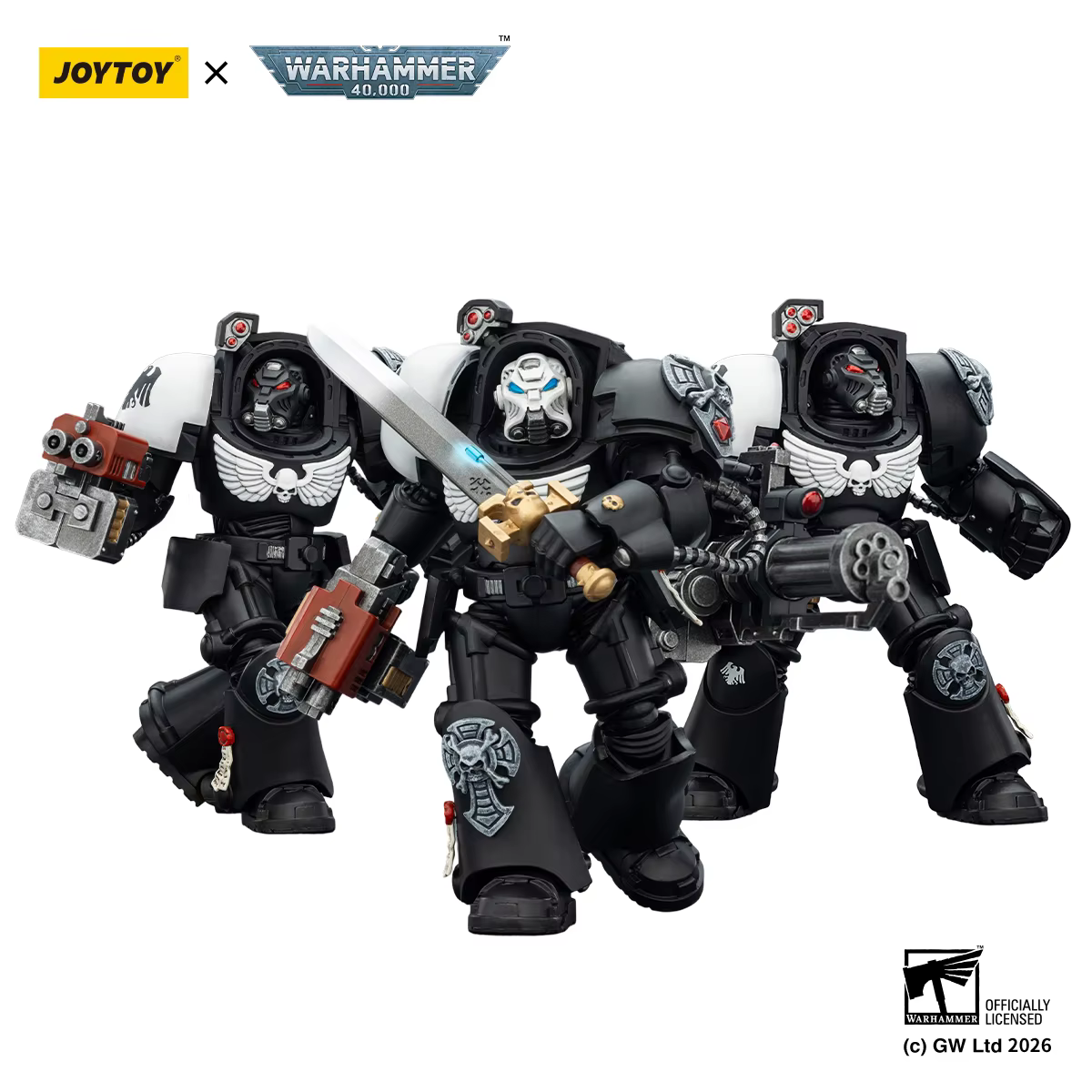 Figurines d'action JOYTOY 1/18 Warhammer 40K Terminator Squad