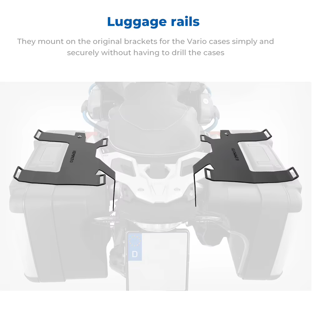 Rails de bagages Vario pour BMW R1200 1250 GS R1200 GSA R1200GS R1250GS LC ADV Adventure, supports de bagages, valises Vario 2021