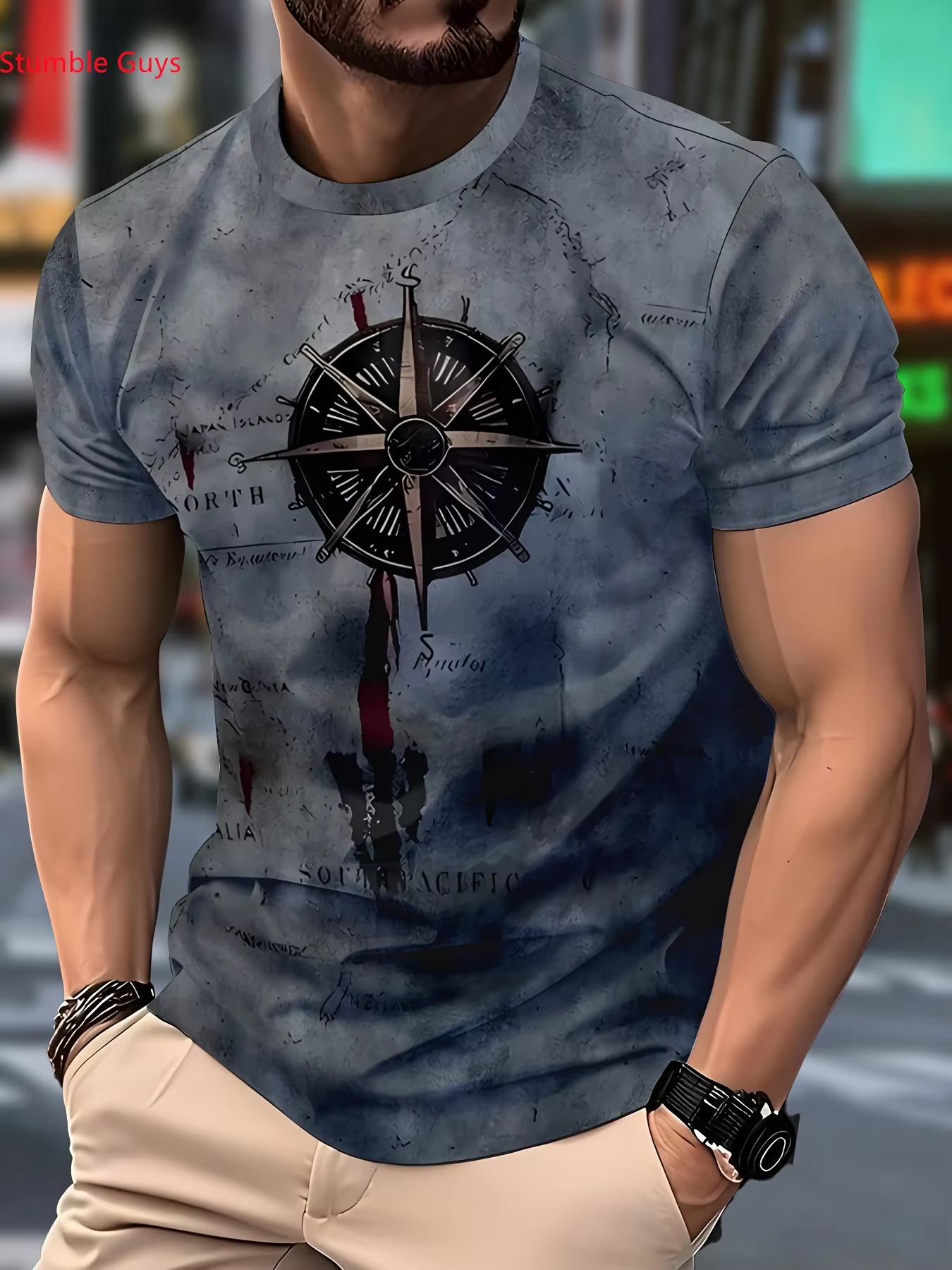 T-shirt de sport athlétique pour homme