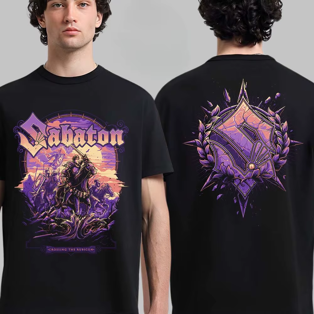 T-shirt unisexe Sabaton en coton 2026