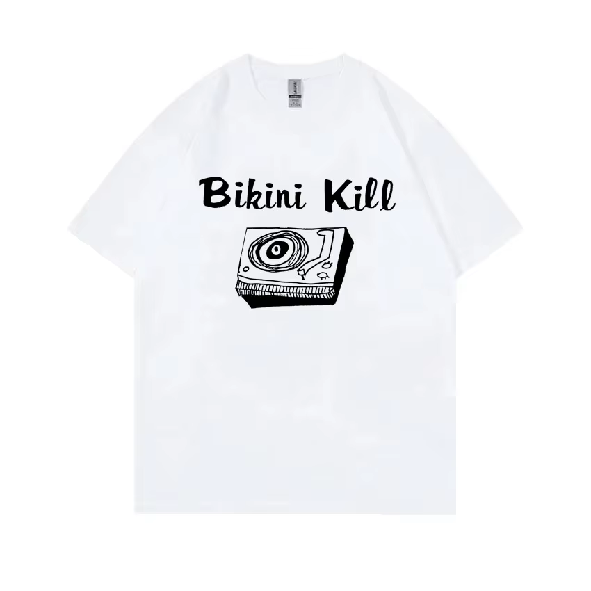 Bikini Kill Leave The World Behind T-shirt Punk Rock pour femme
