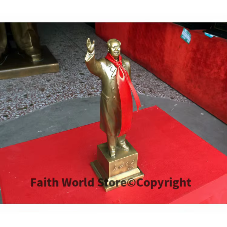 Grande statue décorative en bronze de 42CM