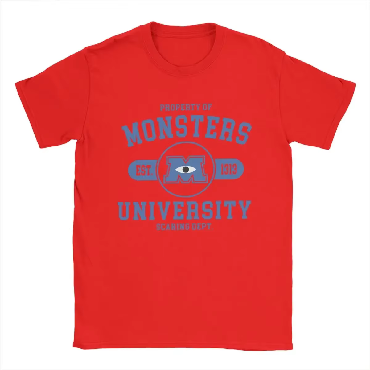 Hommes monstres université T-shirt étudiant