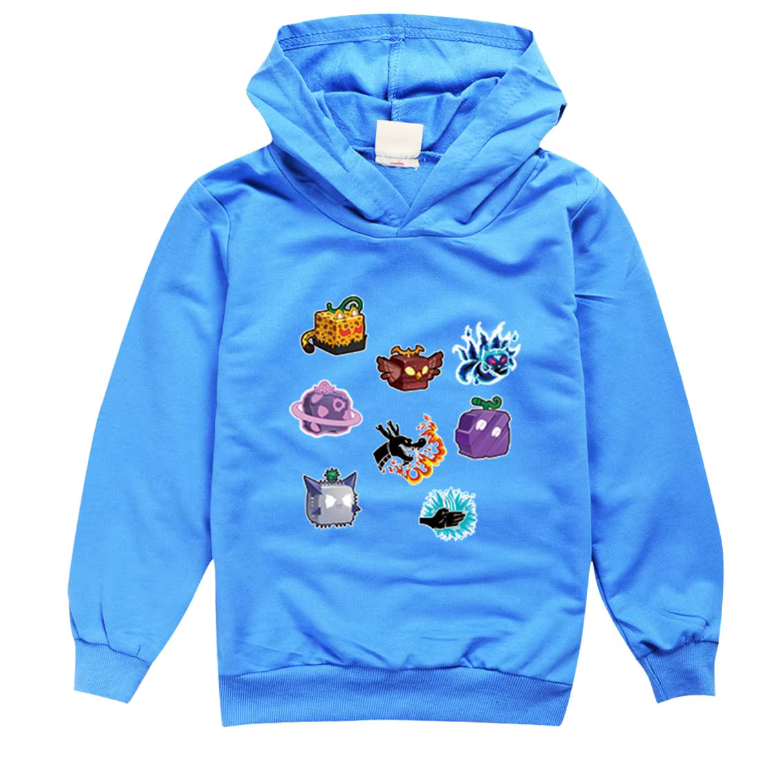 Sweat à capuche imprimé fruits Blox pour enfants