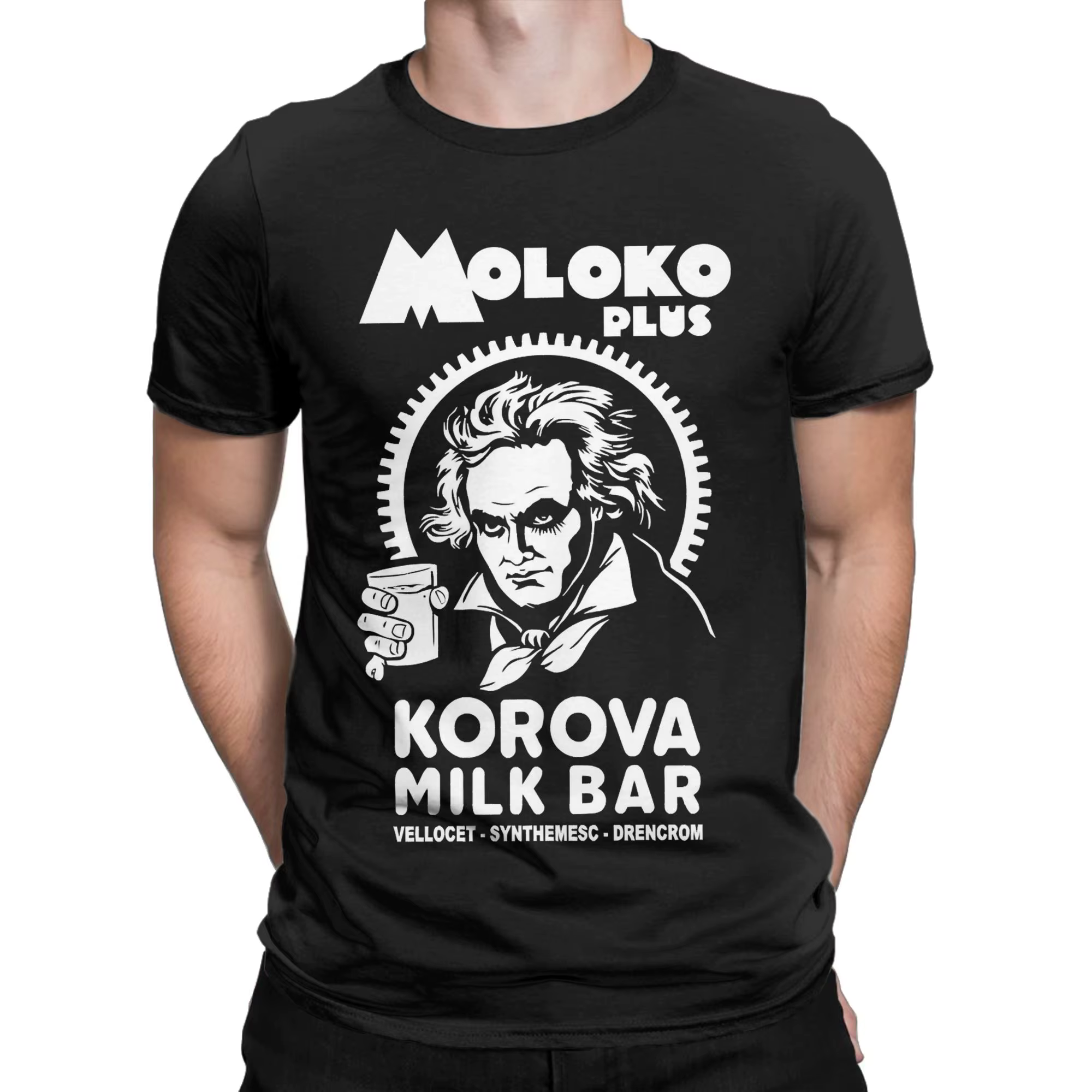 T-shirt pour hommes A Clockwork Orange Moloko Plus