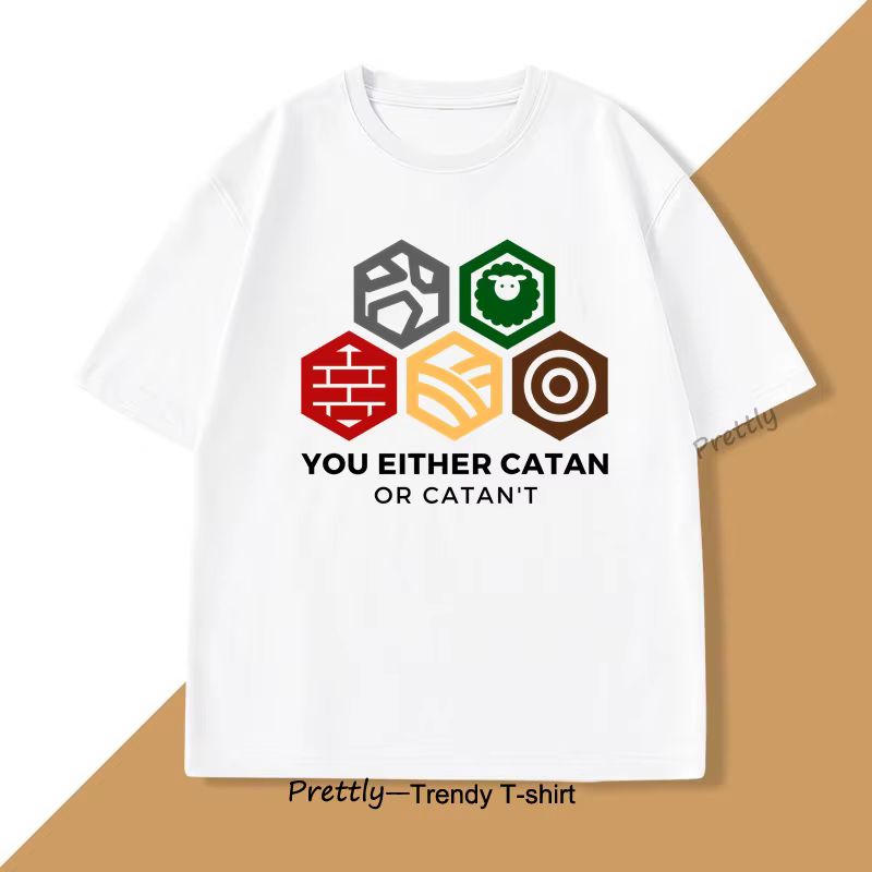 Catan T-shirt hommes jeu Grraphic