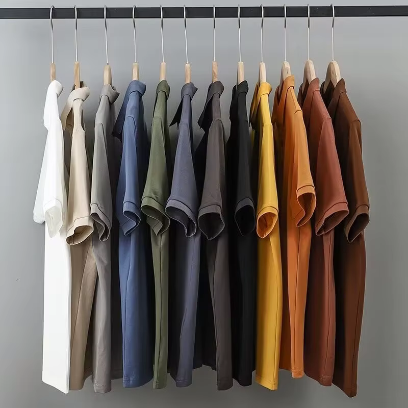 Polo basique uni pour homme