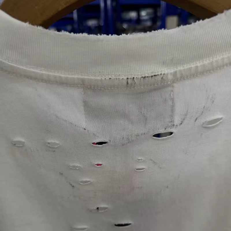 T-shirt unisexe en coton blanc délavé avec logo imprimé lettres classiques Satoshi Nakamoto