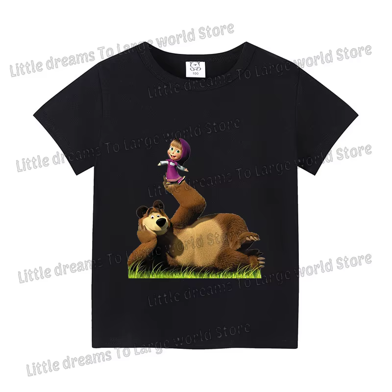 T-shirt Mashas Bears pour enfants